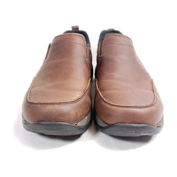 L.L. Bean Casual Loafers Men's Size 8 Brown Leather - Picture 6 of 8